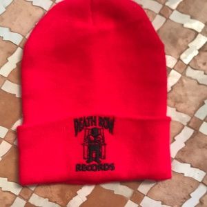 Red Death Row Records Beanie